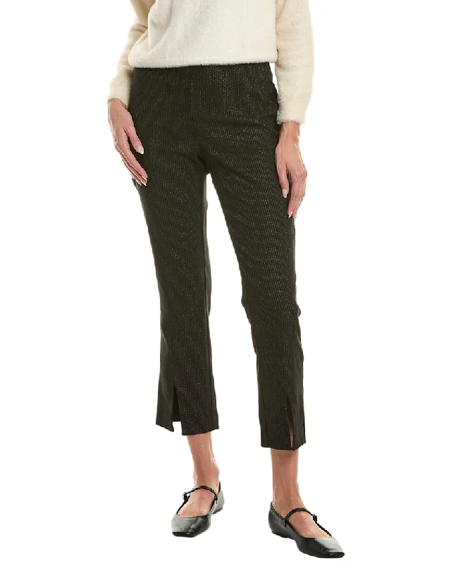 Nanette Nanette Lepore Metallic Stripe Pant Casual Wide Pants