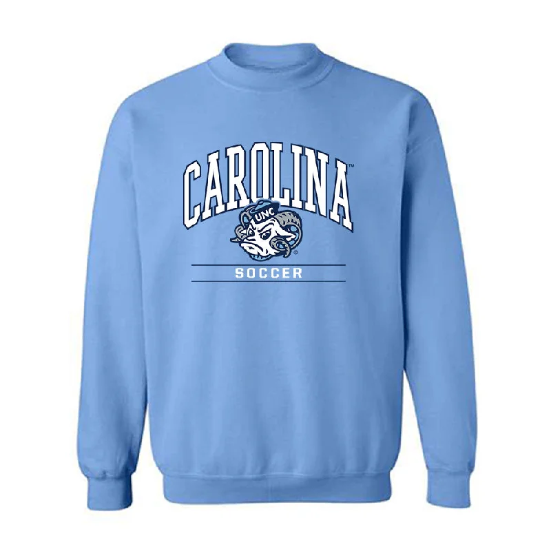 UNC - NCAA Women's Soccer : Raegan Williams - Classic Shersey Crewneck Sweatshirt Hoodie with Tied Waist Feminine Flattering