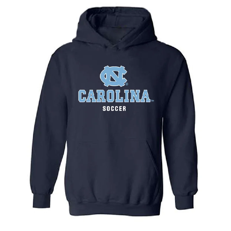 UNC - NCAA Women's Soccer : Avery Look - Classic Shersey Hooded Sweatshirt Zip Hoodie Drawstring Kangaroo Pocket