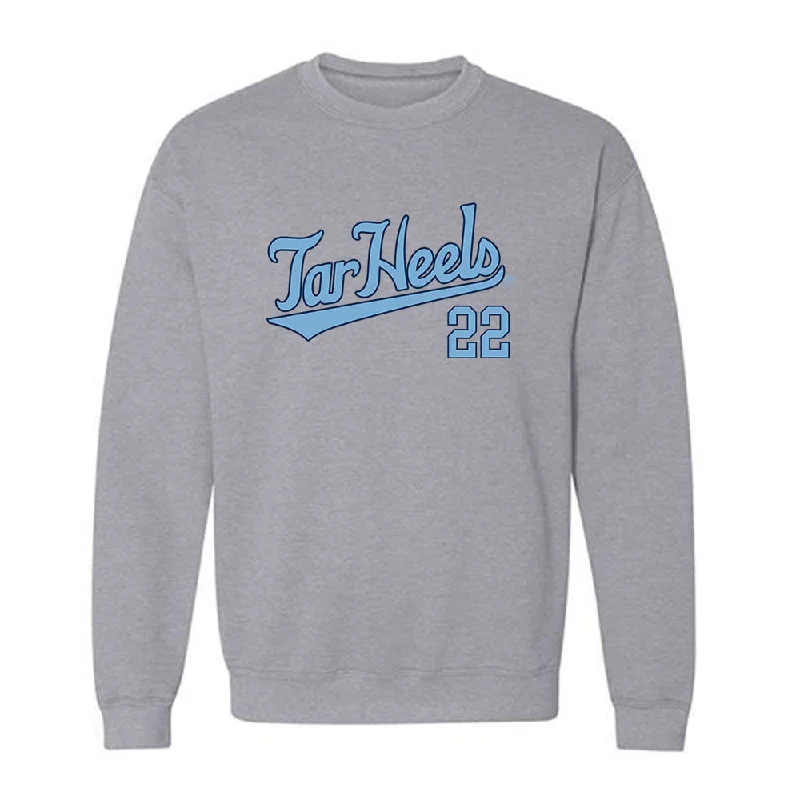 UNC - NCAA Women's Soccer : Avery Look - Classic Shersey Crewneck Sweatshirt Hoodie with Patch Decorative Personalized