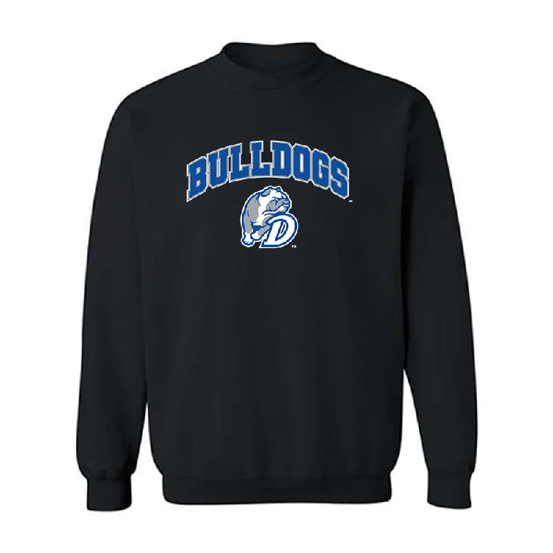 Drake - NCAA Women's Soccer : Zoey Mahoney - Crewneck Sweatshirt Hoodie with High Neck Warm Protective