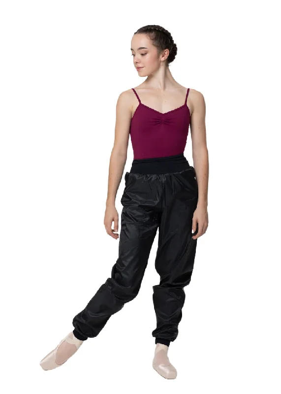 High Waist Ripstop Pants w/ Pockets Comfy Athletic Pants