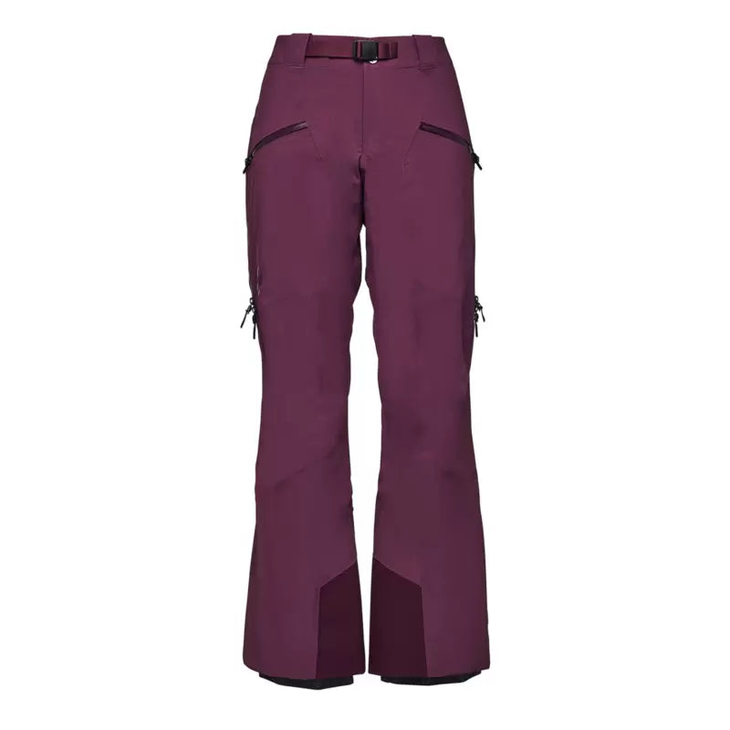 Black Diamond Recon Insulated Pant - Women's Trendy High-Waist Trousers