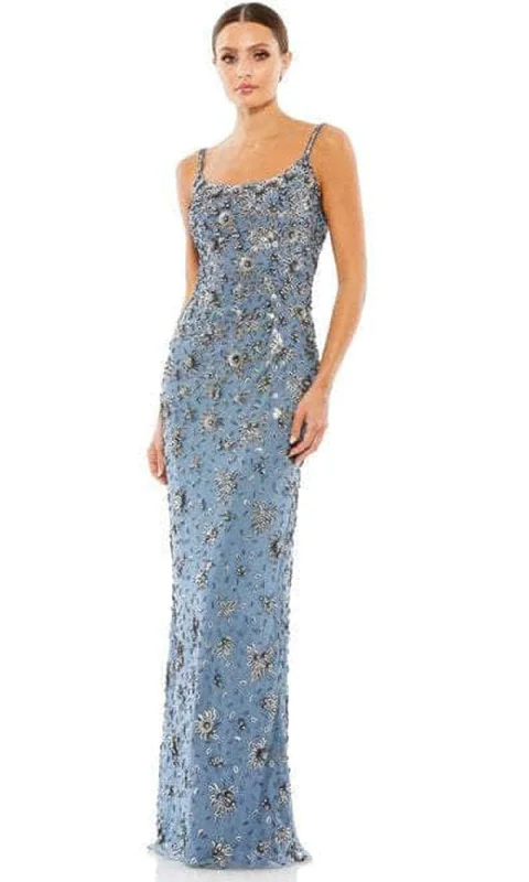 Mac Duggal 5477 - Scoop Neck Beaded Formal Dress Tunics Floral girly