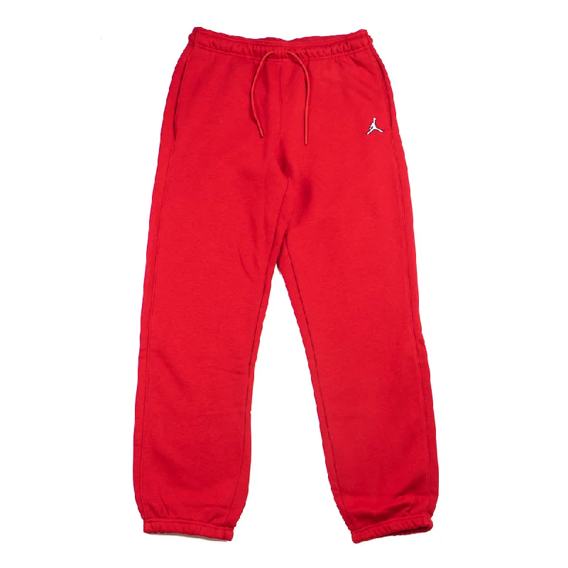 Womens Brooklyn Fleece Pants (Red) Classic Straight Pants