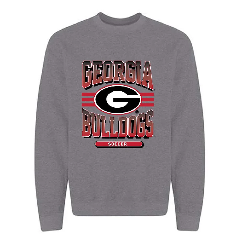 Georgia - NCAA Women's Soccer : Millie Filson - Classic Shersey Crewneck Sweatshirt Hoodie with Raw Hem Edgy Unfinished