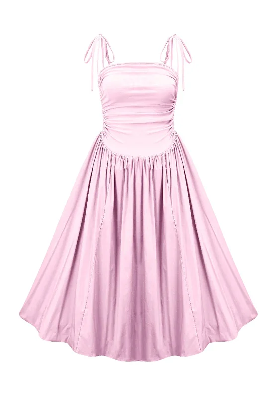 ALEXA DRESS IN PINK A-Line Day Work