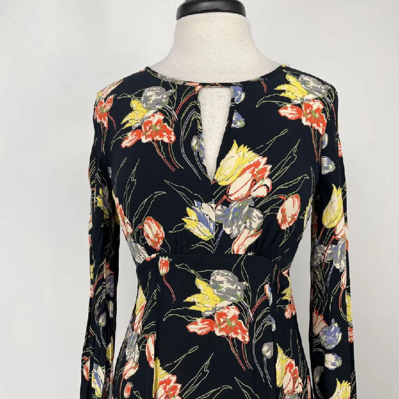 Timo L/s Floral Dress Tunics Trendy modern