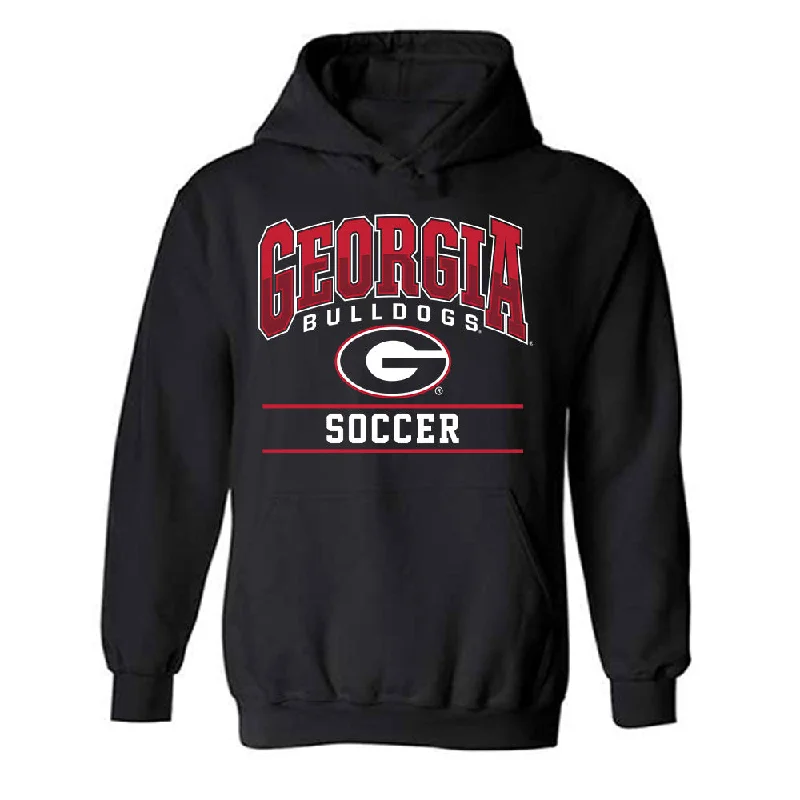 Georgia - NCAA Women's Soccer : Millie Filson - Classic Shersey Hooded Sweatshirt Hoodie with Neon Bright Vibrant