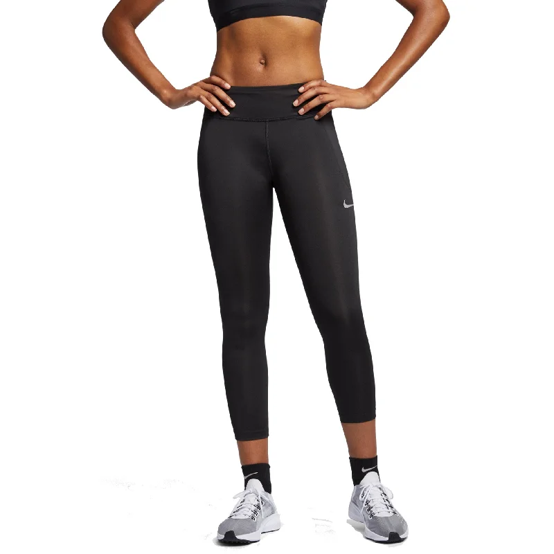 Nike Fast 7/8 Crop Womens Running Pants Cozy Fitted Pants