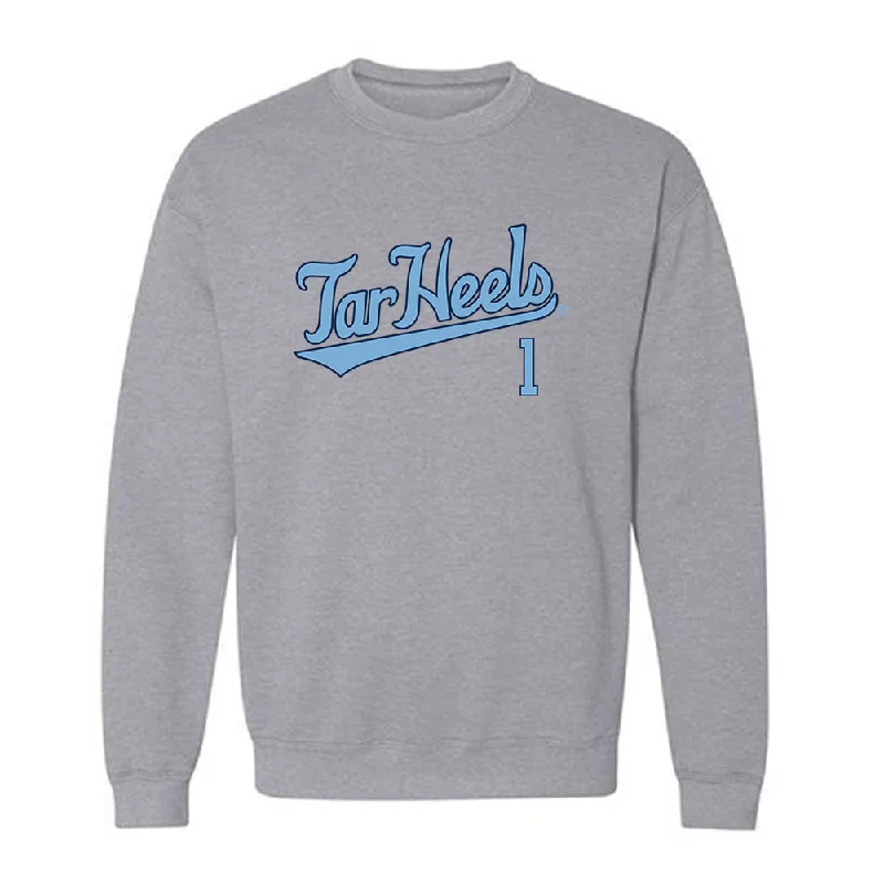 UNC - NCAA Women's Soccer : Hannah Johann - Classic Shersey Crewneck Sweatshirt Hoodie with Lace Feminine Delicate