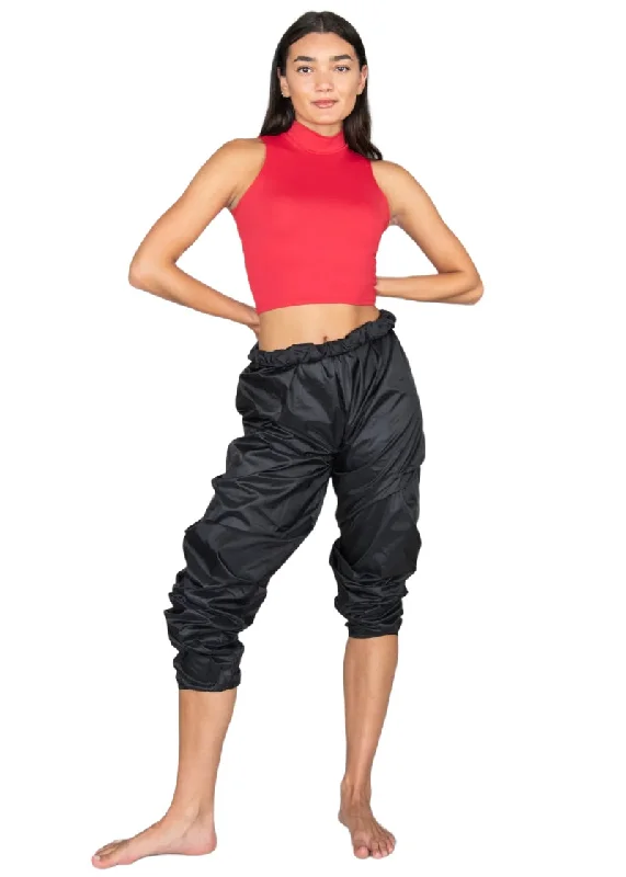 Body Wrappers Unisex Ripstop Pants Sleek Black Pants