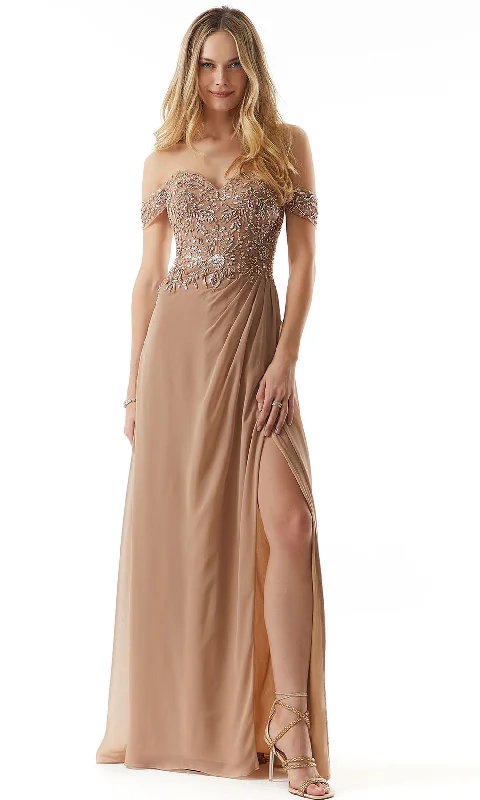 MGNY By Mori Lee 73023 - Embellished A-Line Evening Dress Tunics Prom sequined