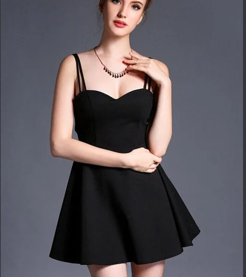 Cute sweetheart party dress,summer dress,dresses  7641 High-Low Hemline Casual