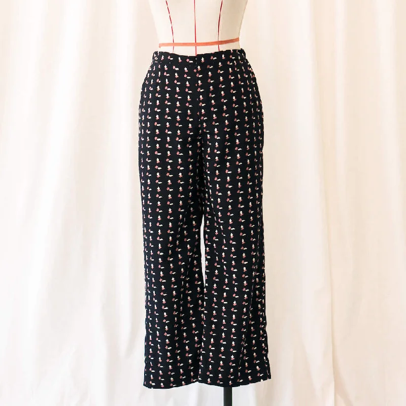 Culottes Pants Comfortable Wide-Leg Pants