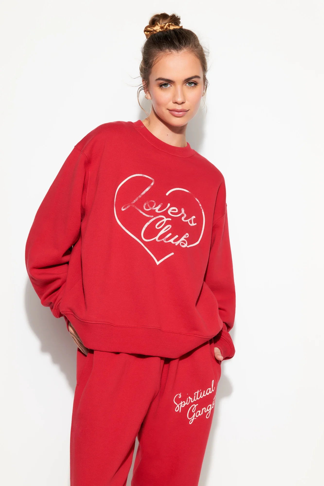 Lovers La Brea Crew Sweatshirt Hoodie Jacket Zipper Layering