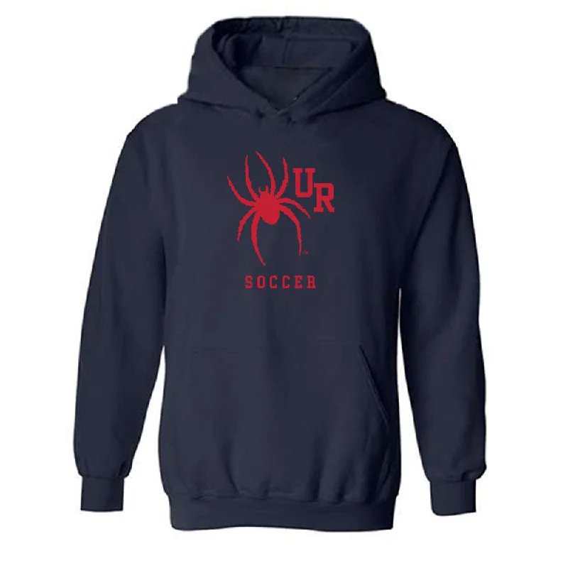 Richmond - NCAA Women's Soccer : Ava Milisits - Hooded Sweatshirt Hoodie with Ribbed Neckline Snug Warm