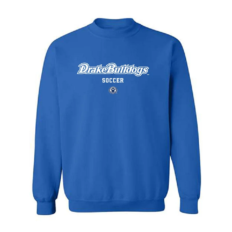 Drake - NCAA Women's Soccer : Zoey Mahoney - Classic Shersey Crewneck Sweatshirt Hoodie with V-Neck Classic Versatile