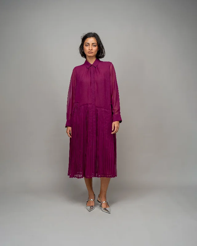 Georgette Terrace Dress Tunics Fall fleece