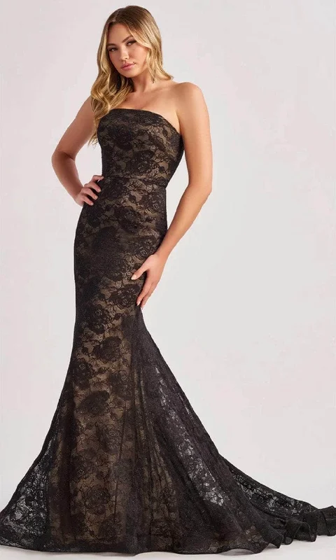 Colette By Daphne CL8670 - Strapless Lace Prom Dress Tunics Stylish elegant