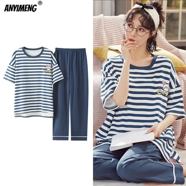 Stripe navy