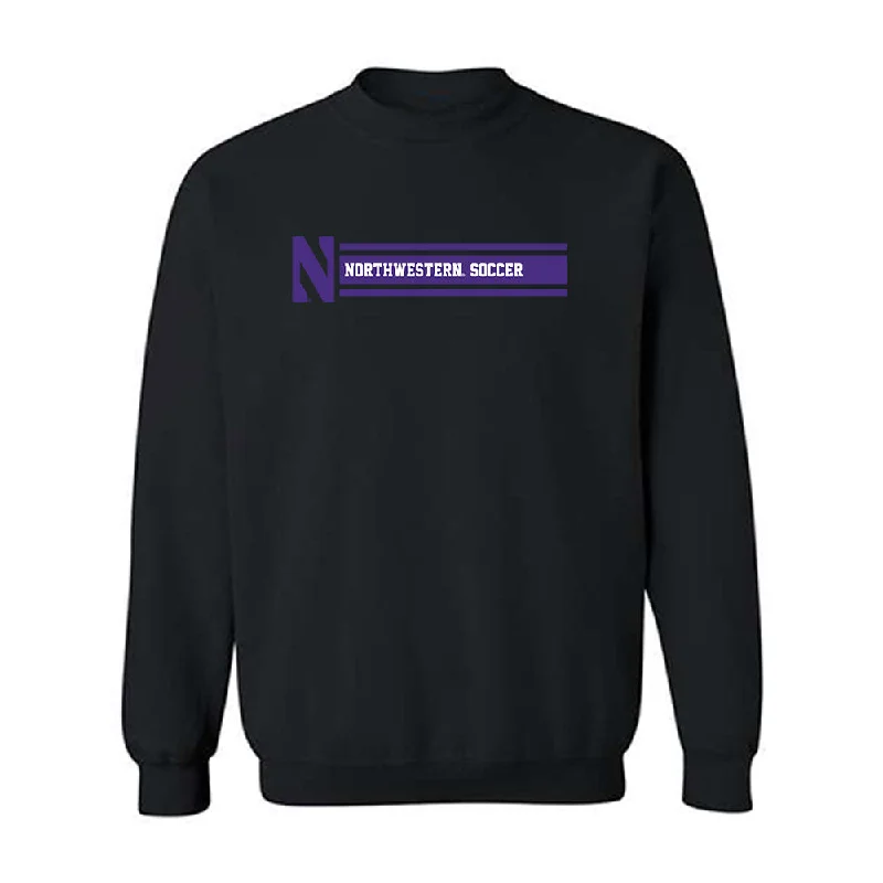 Northwestern - NCAA Women's Soccer : Maddie Finnerty - Classic Shersey Crewneck Sweatshirt Hoodie with Magnetic Closure Innovative Modern