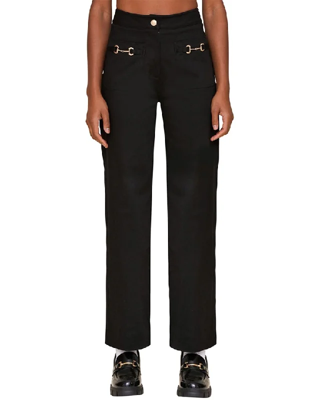 Avec Les Filles Pant Formal Wide-Leg Pants