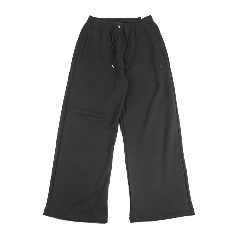 WMNS Jordan Flight Fleece Open Hem Pant (Black) Comfy Cargo Trousers