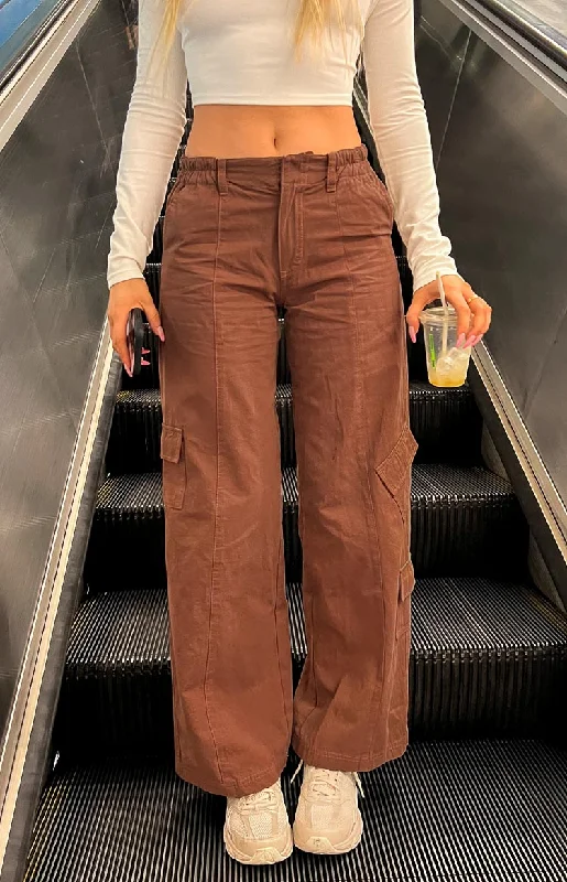 Millie Brown Low Rise Cargo Trousers Trousers Bestseller Popular