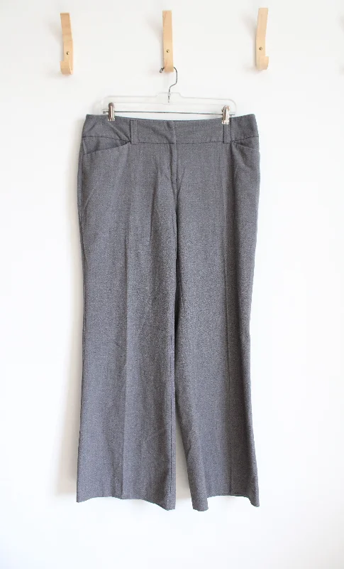 Apt. 9 Ava Gray Trouser Pants | 12 Trousers Winter Warm