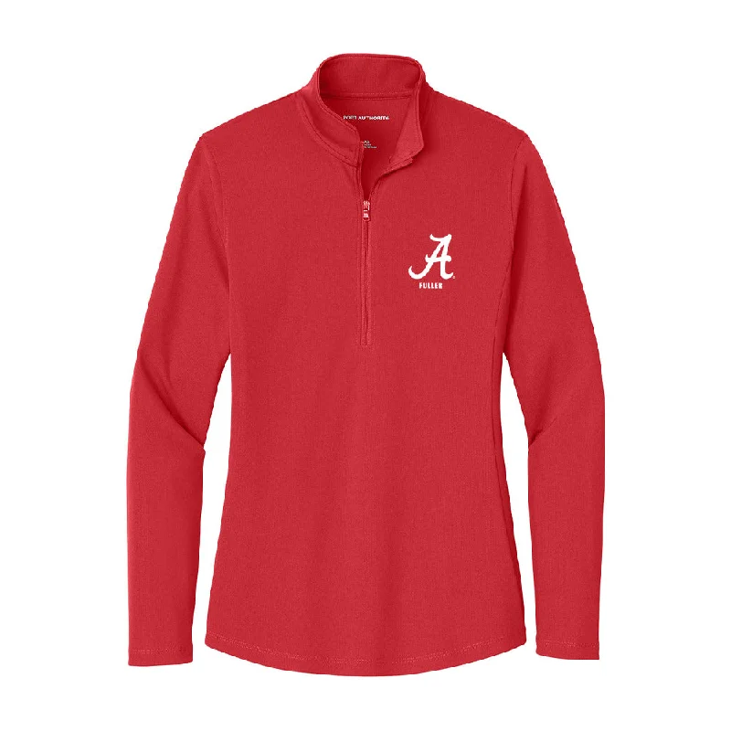 Alabama - NCAA Women's Gymnastics : Ryan Fuller - Women's Lightweight Quarter Zip Jacket Jacket Blazer Coat