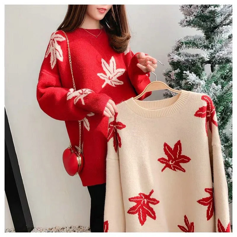 Casual Women Winter Knitted Pullover Sweaters Open Front Cardigan