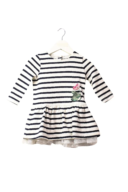 Petit Bateau Sweater Dress 6-12M Boxy Sweater Fitted Sweater A-Line