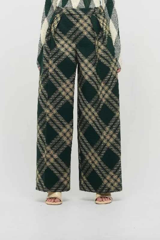 Burberry Primrose IP Check Belted Trousers Trousers stylish modern