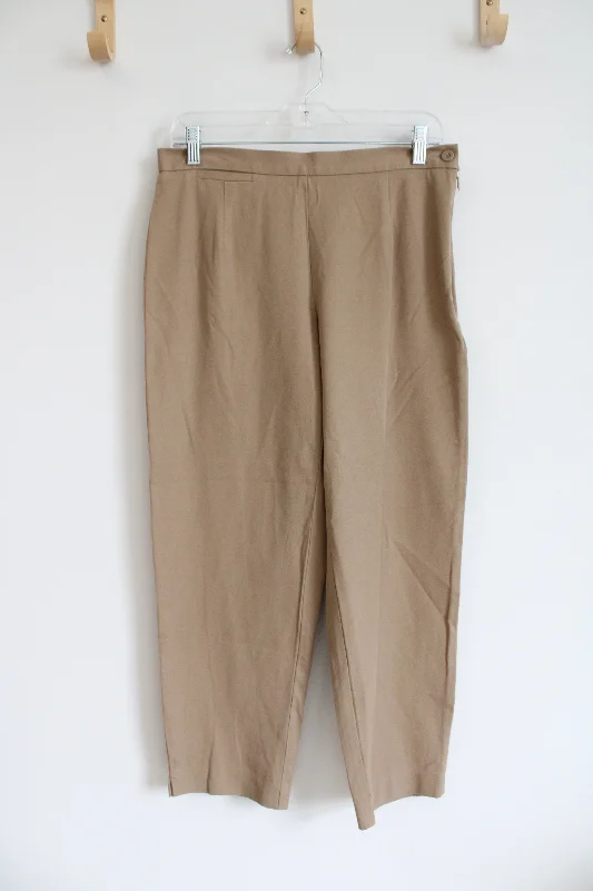 Liz Clairborne Tan Trouser Pants | 12 Petite Trousers Occasion Special