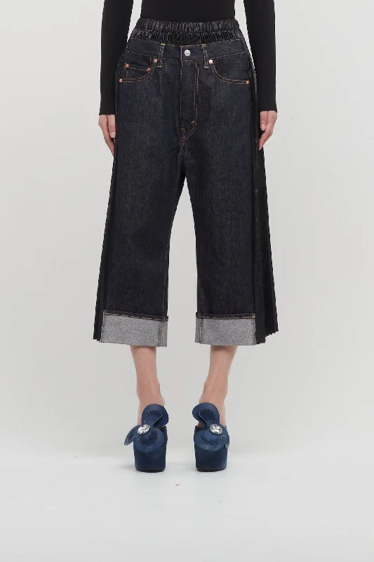 Junya Watanabe Cuff Hybrid Trousers Trousers stylish elegant