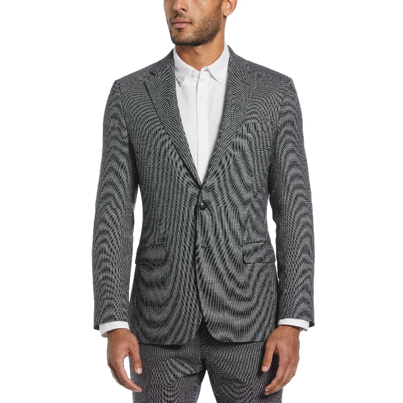 Slim Fit Textured Suit Separate Jacket Herringbone Jacket Houndstooth Jacket Plaid Jacket