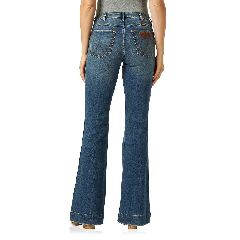 Wrangler Women's Shelby High-Rise Trouser Jeans Trousers practical durable