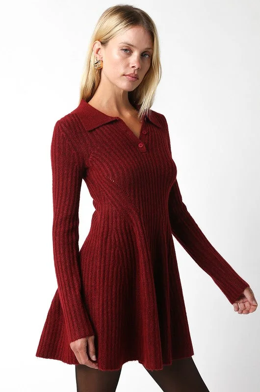 Mary Sweater Dress Soft Cozy Warm