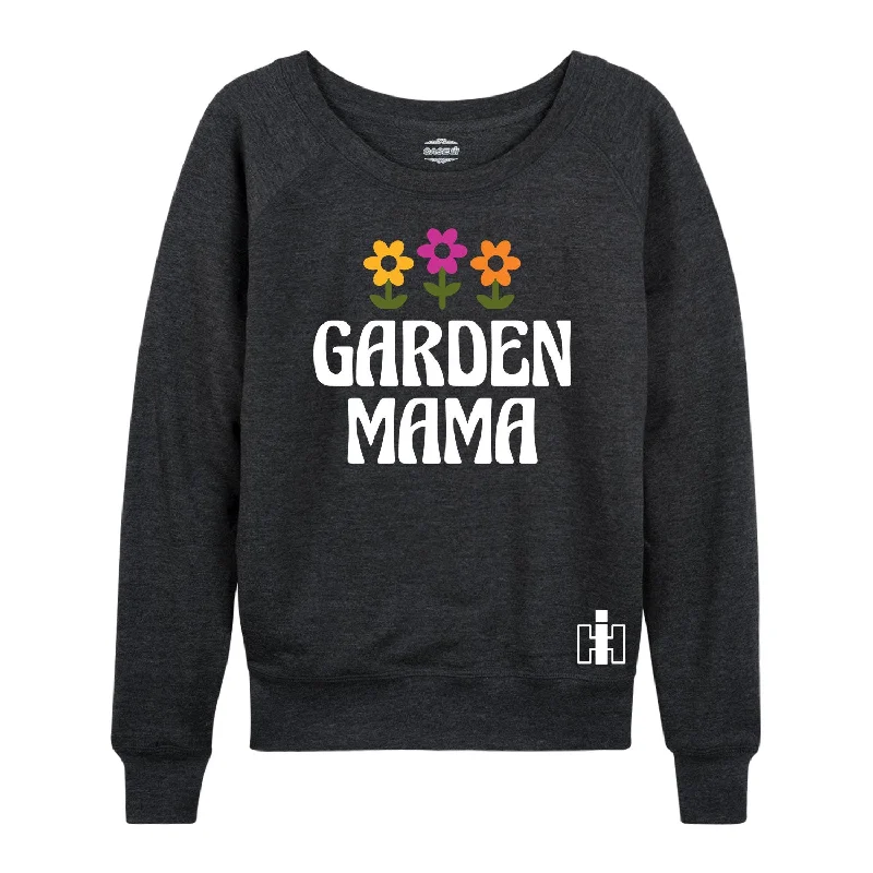 Garden Mama IH Womens French Terry Pullover Set Sleeve Pullover