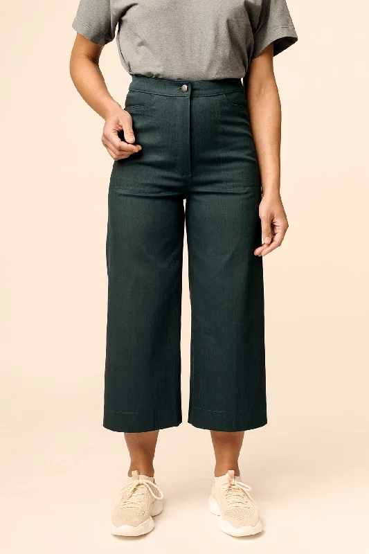 PDF Pattern - Aina Trousers & Culottes | Named Clothing Trousers Velvet Soft