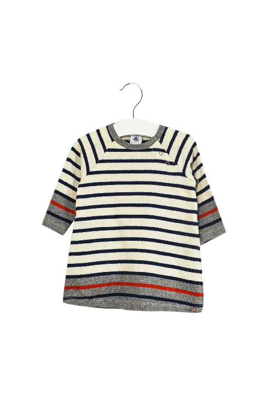 Petit Bateau Sweater Dress 3-6M Stretchy Elastic Breathable