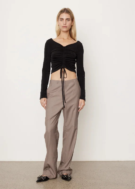 Razor Tailored Bootcut Trousers Trousers Floral Bohemian