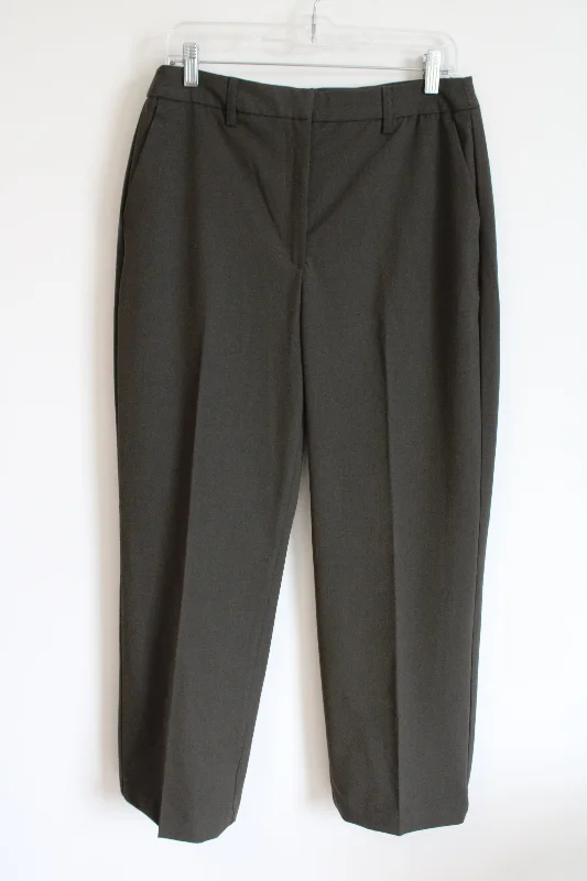 Rachel & Zoe Dark Brown Trouser Pant | 10 Trousers practical durable