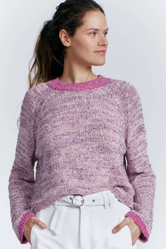 PULLOVER POET Asymmetrical Neck Pullover