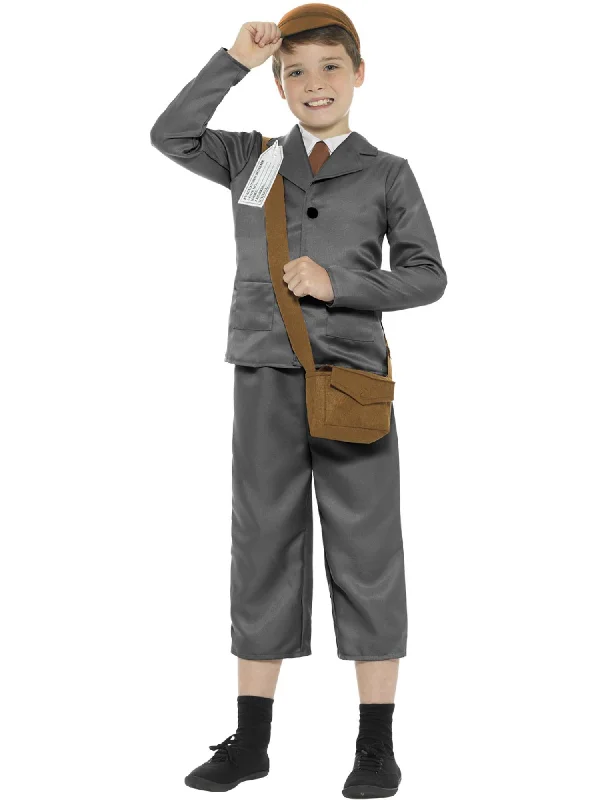 WW2 Evacuee Boy Costume, with Jacket, Trousers Rayon Jacket Velvet Jacket Corduroy Jacket